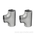 High Precision Titanium Tee Pipe Fittings for Industrial